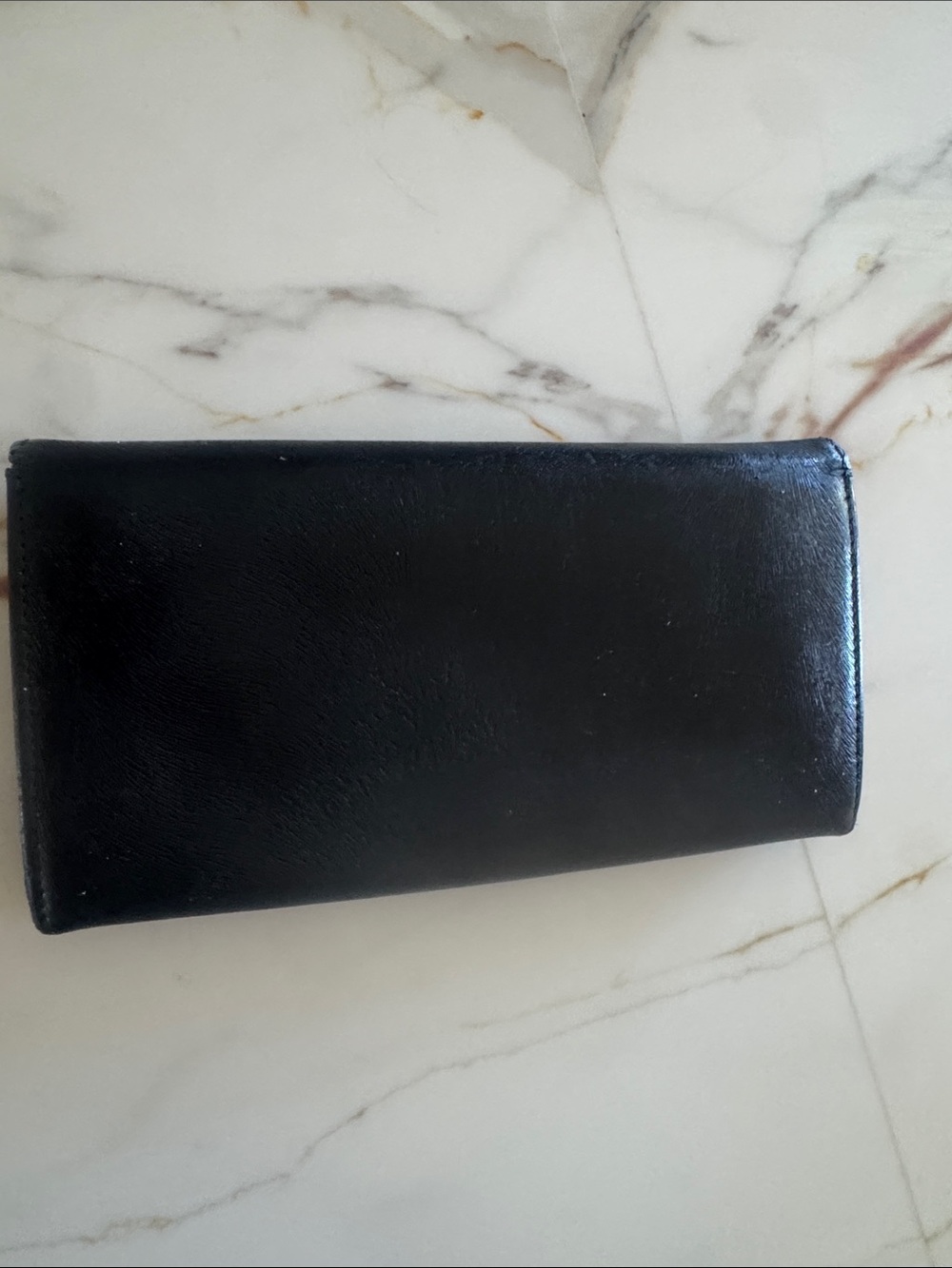 Fendi Black Leather Logo Continental wallet - Picture 5 of 8
